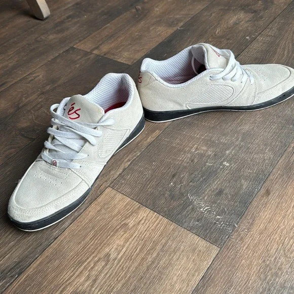Es accel slim beige black and red size 11.5 - Picture 2 of 9